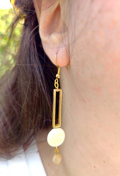 Golden Dune Earrings - Image 4