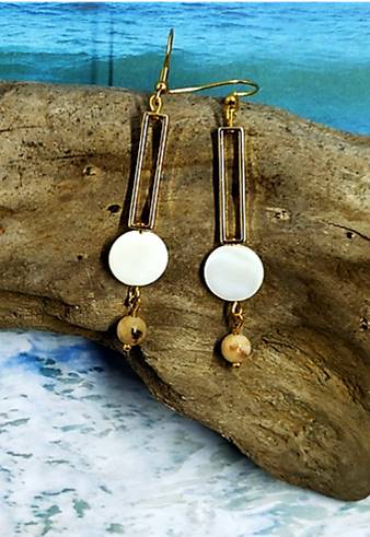 Golden Dune Earrings - Image 3